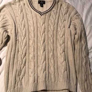 off white sweater dress